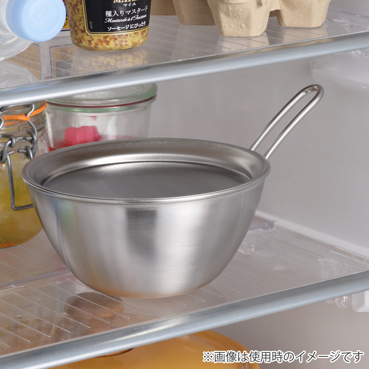 and（ヨシカワ） 手付きボウル 16cm and ステンレス製 日本製 食洗機