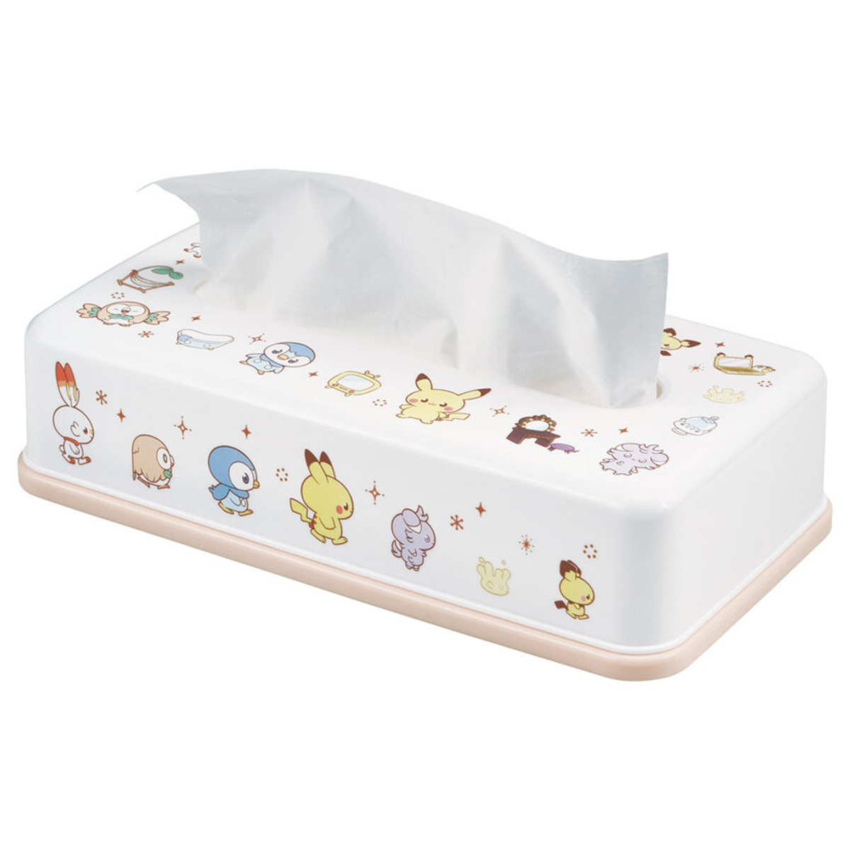 スケーター ティッシュストッカー 1段 キャラクター ソフトパック