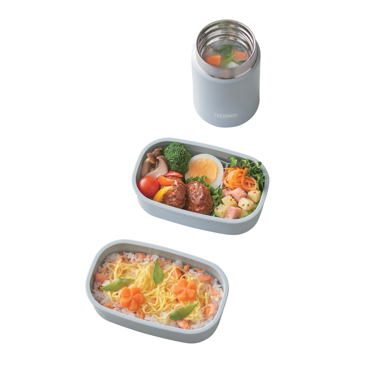 THERMOS（サーモス） 保温弁当箱 弁当箱 真空断熱スープランチセット