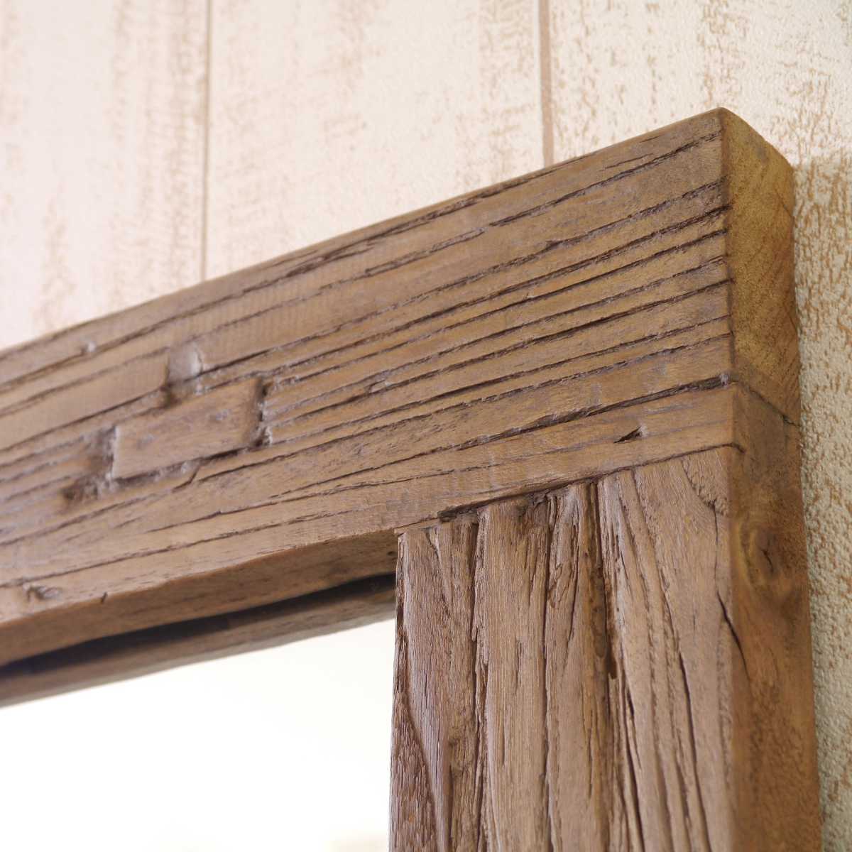 GART（ガルト） スタンドミラー 天然木 全身 木枠 90x180cm （ 開梱