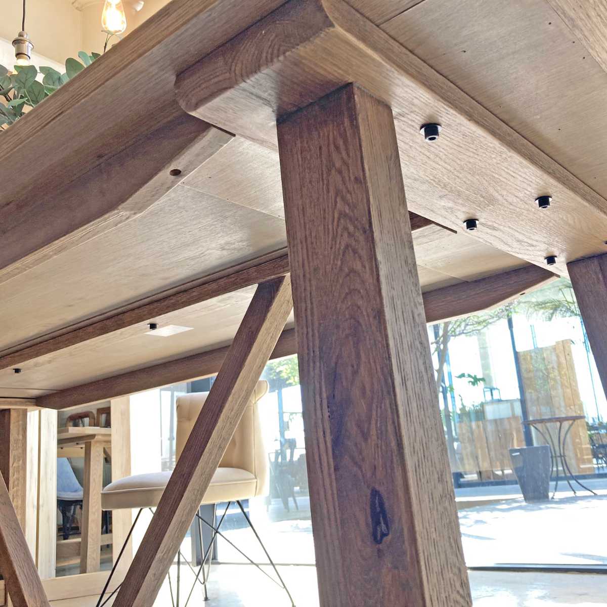 GART（ガルト） ダイニングテーブル 6人掛け 最大10人掛け 天然木 北欧