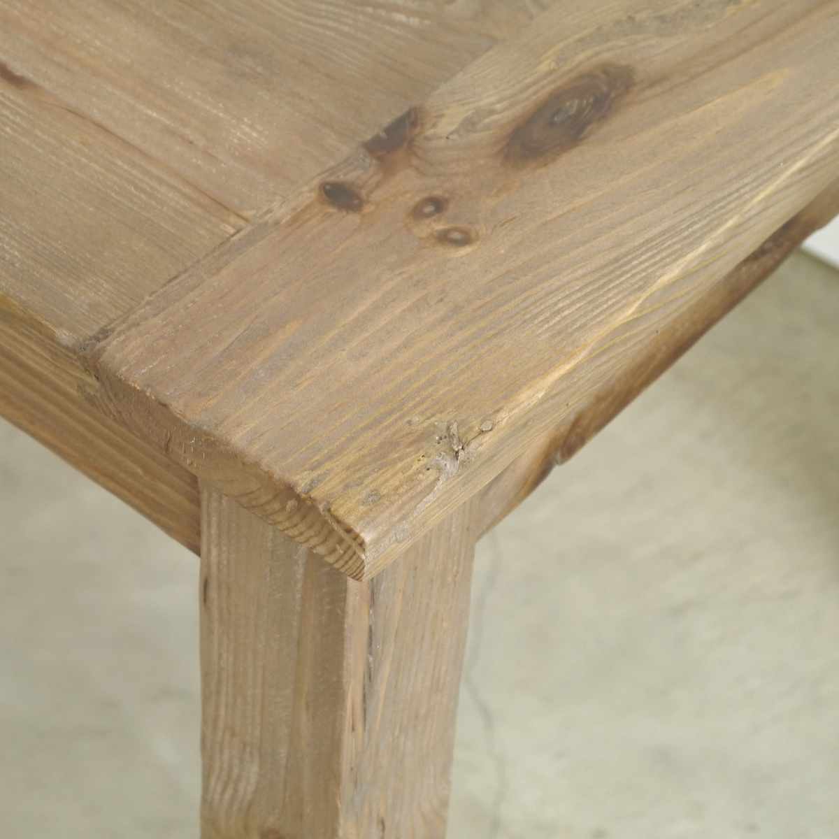 GART（ガルト） ダイニングテーブル 4人掛け 天然木 オールドパイン 幅