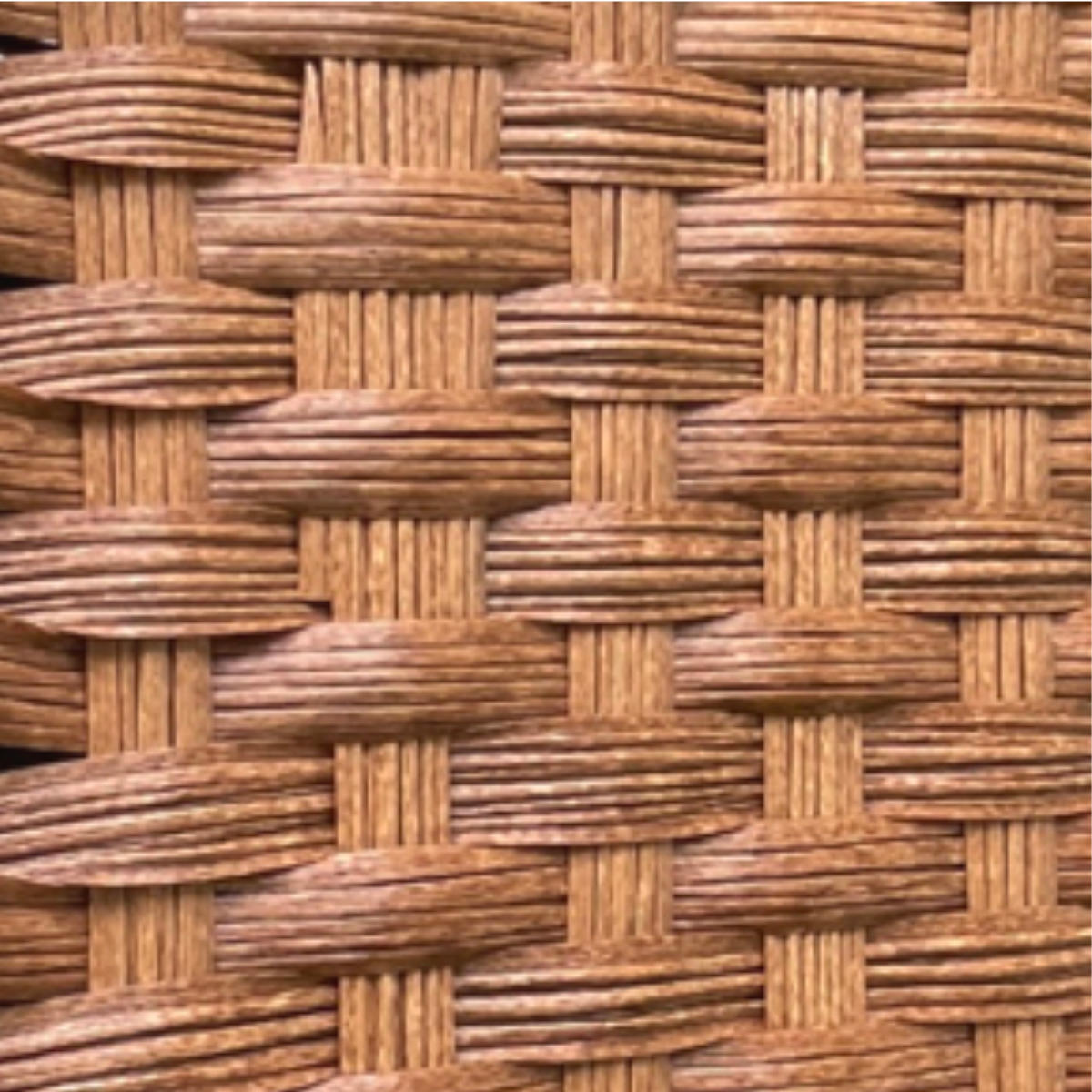 バスケット フェイクメイズラタンPP 3個セット 蓋付角型抜き手