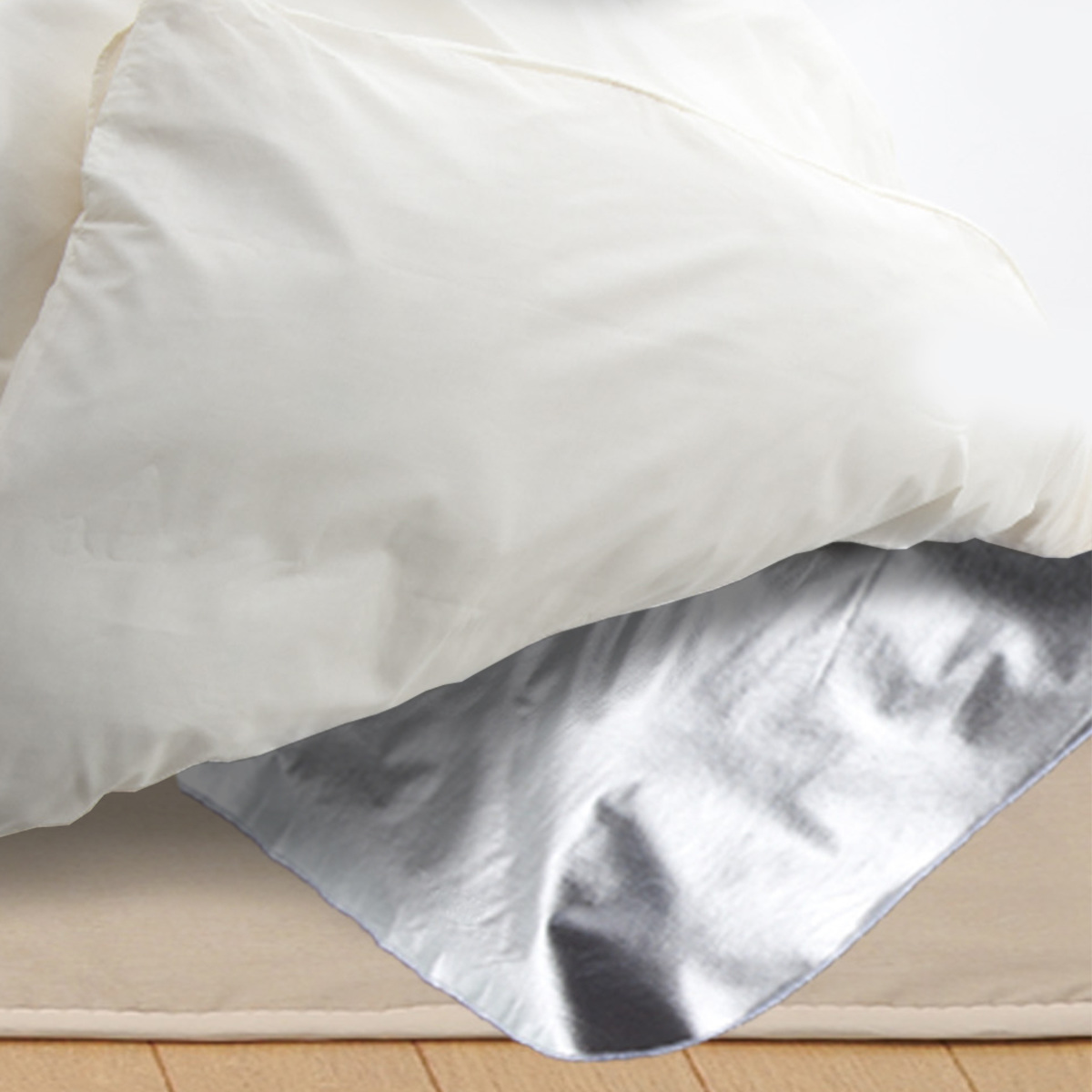 こたつ内掛け保温シート 正方形 約36％節電 防水 150×150cm （ コタツ