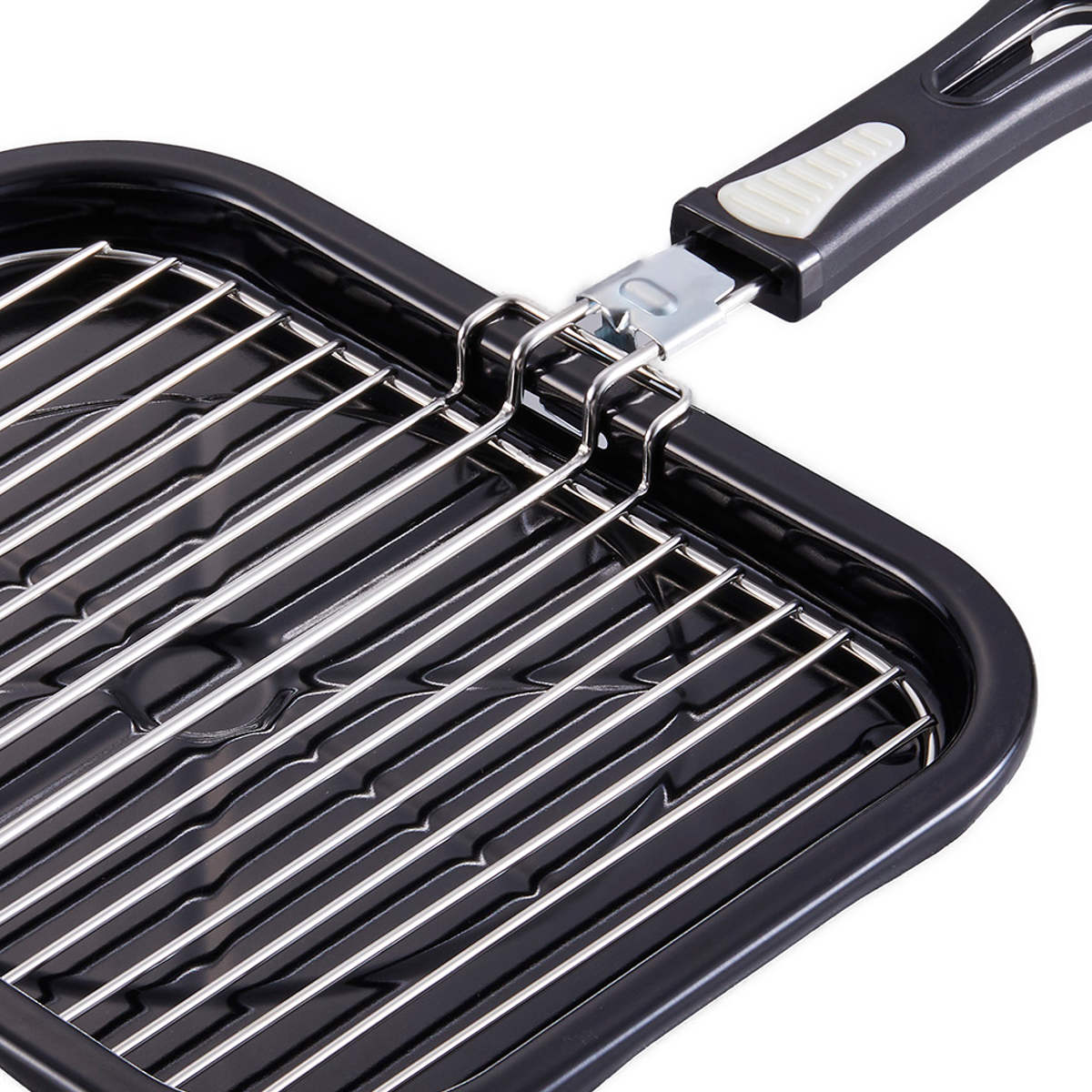 竹原製缶 マルチロースター NEO IH対応 ステンレスアミ （ ガス火対応