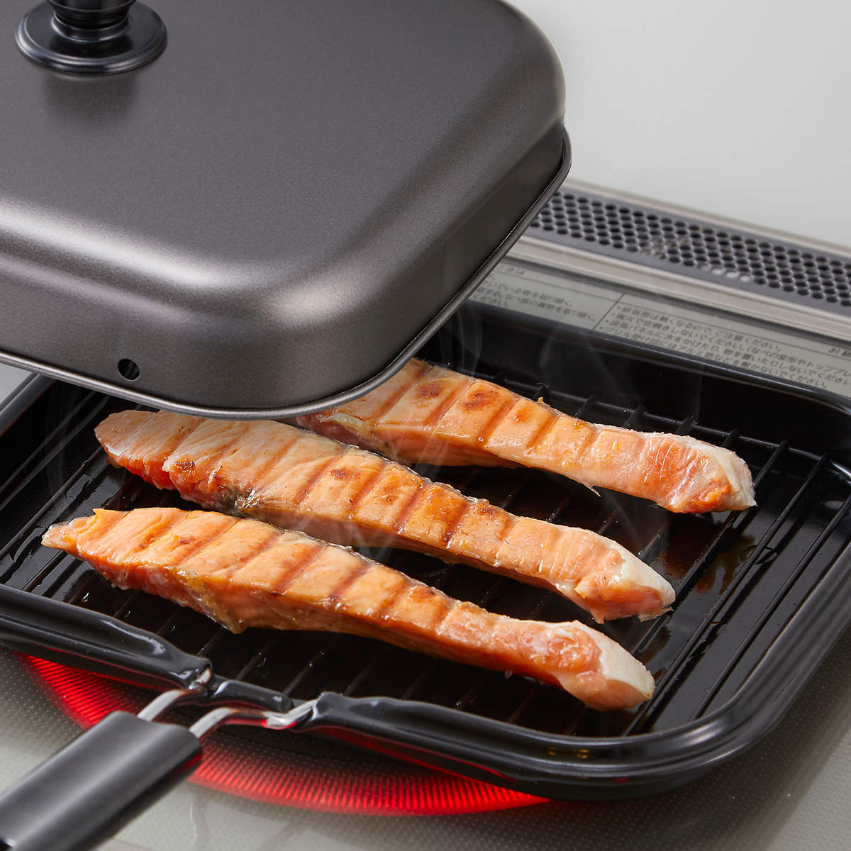 竹原製缶 マルチロースター NEO IH対応 蓋付き （ ガス火対応