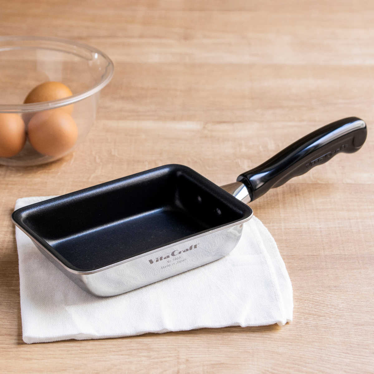 Vita Craft（ビタクラフト） 卵焼き器 15×9.5cm IH対応 カーペンター