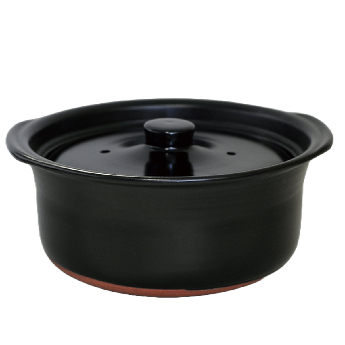 マルヨシ陶器 炊飯土鍋 5合炊 直火専用 菊花 ごはん鍋 二重蓋 萬古焼