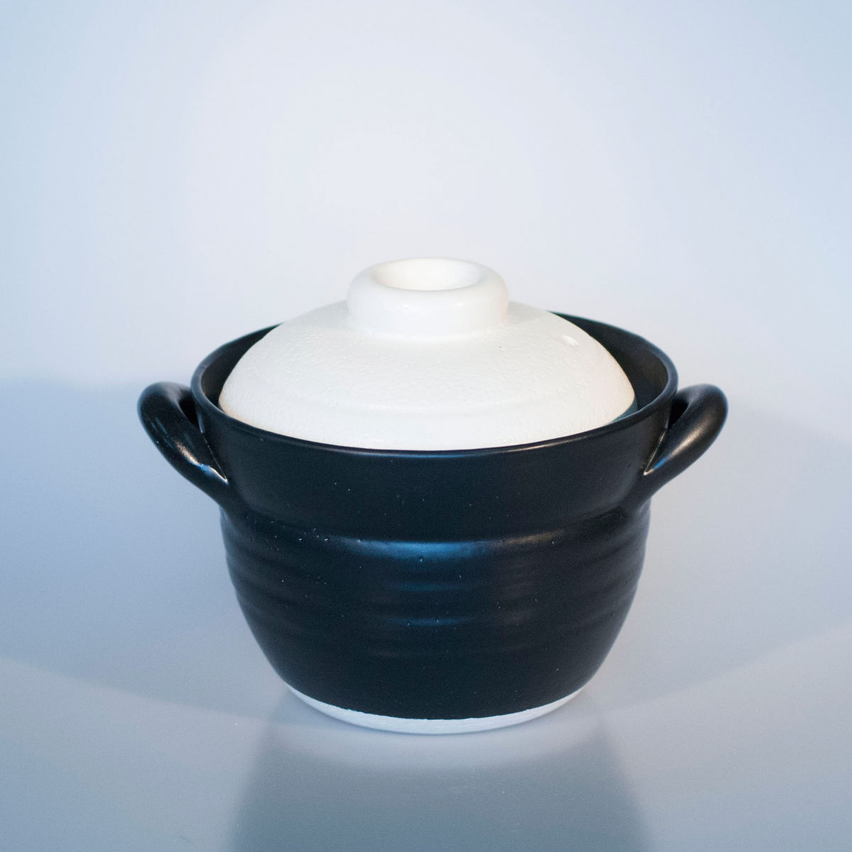 マルヨシ陶器 炊飯土鍋 2合炊 直火専用 ふっくらごはん鍋 二重蓋 萬古