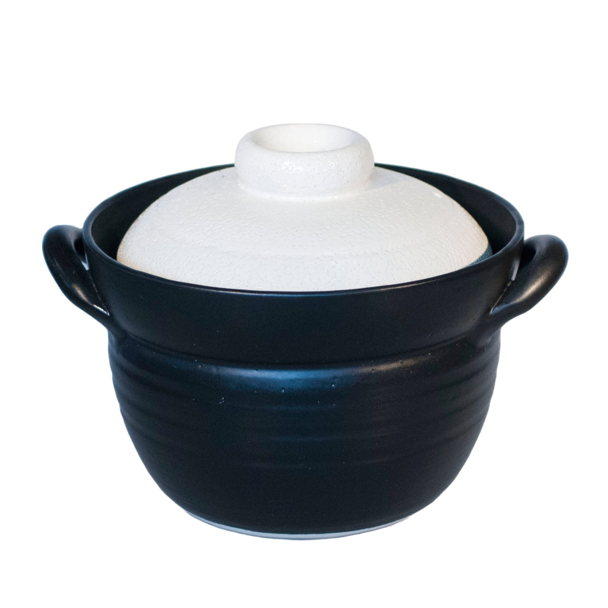 マルヨシ陶器 炊飯土鍋 4合炊 直火専用 ふっくらごはん鍋 二重蓋 萬古