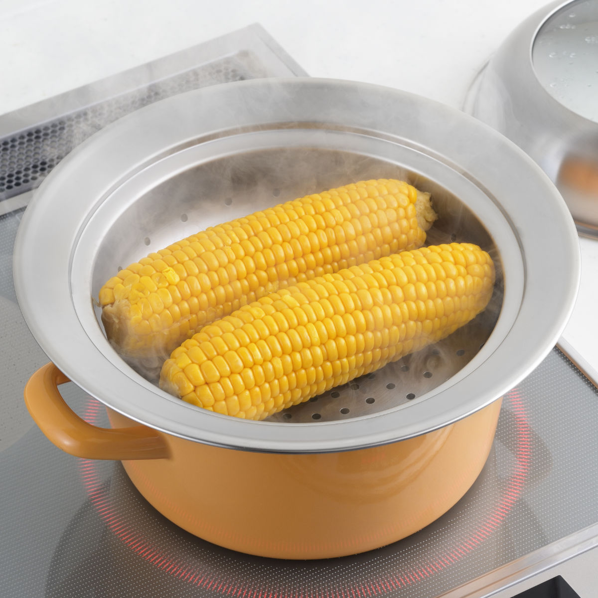 業務用蒸し器 業務用角蒸器 2段（ガス）｜餅つき道具の事なら藤田道具へ