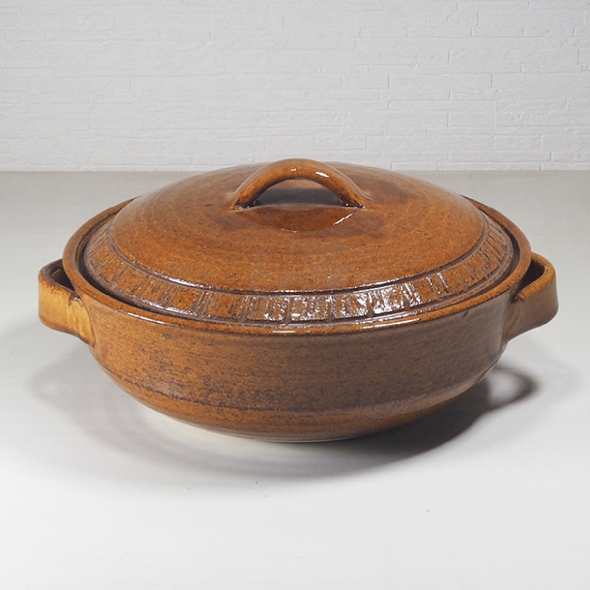 マルヨシ陶器 土鍋 7号 直火専用 REIWA 萬古焼 日本製 （ ガス火専用