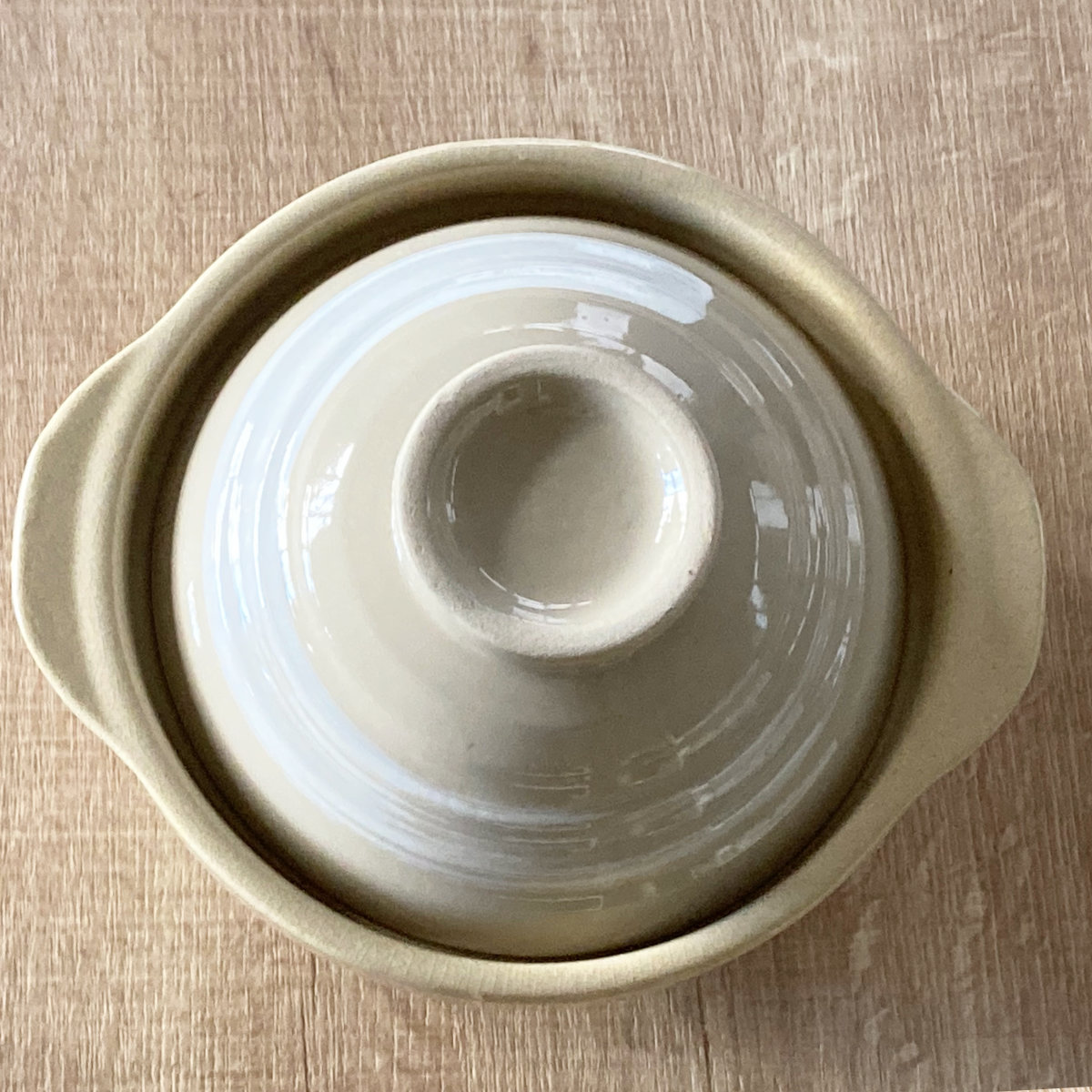 土鍋 17cm 直火専用 蓋がお茶碗にもなる土鍋 （ ガス火専用 ひとり鍋