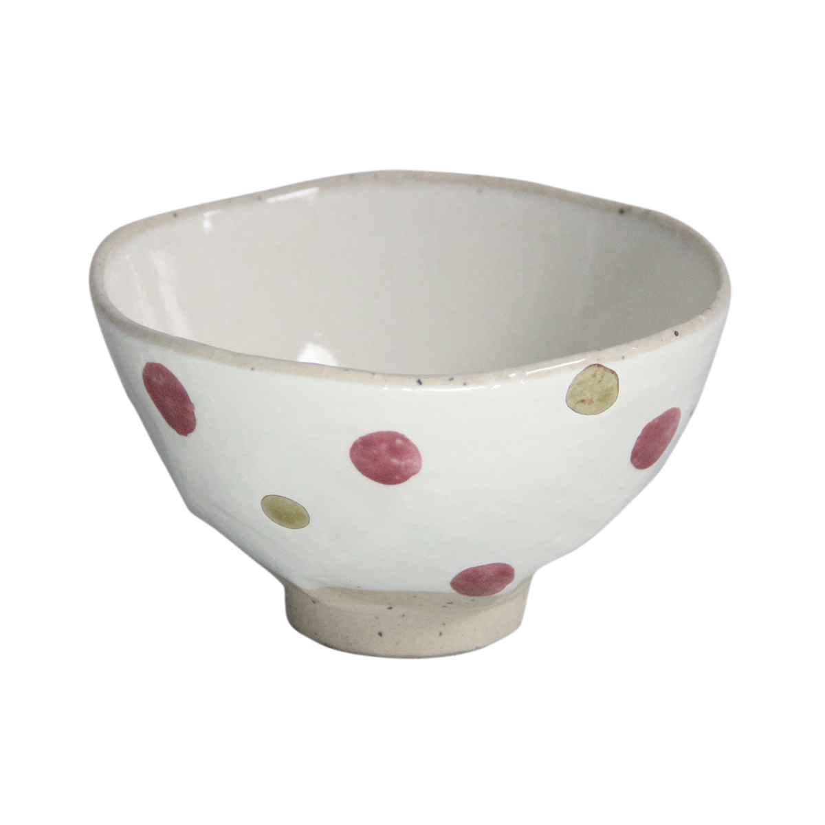 藍花 飯碗 11.5cm 水玉 陶器 波佐見焼 ( 食洗機対応 電子レンジ 藍花 飯碗 11.5cm 水玉 陶器 波佐見焼 ( 食洗機対応 電子レンジ