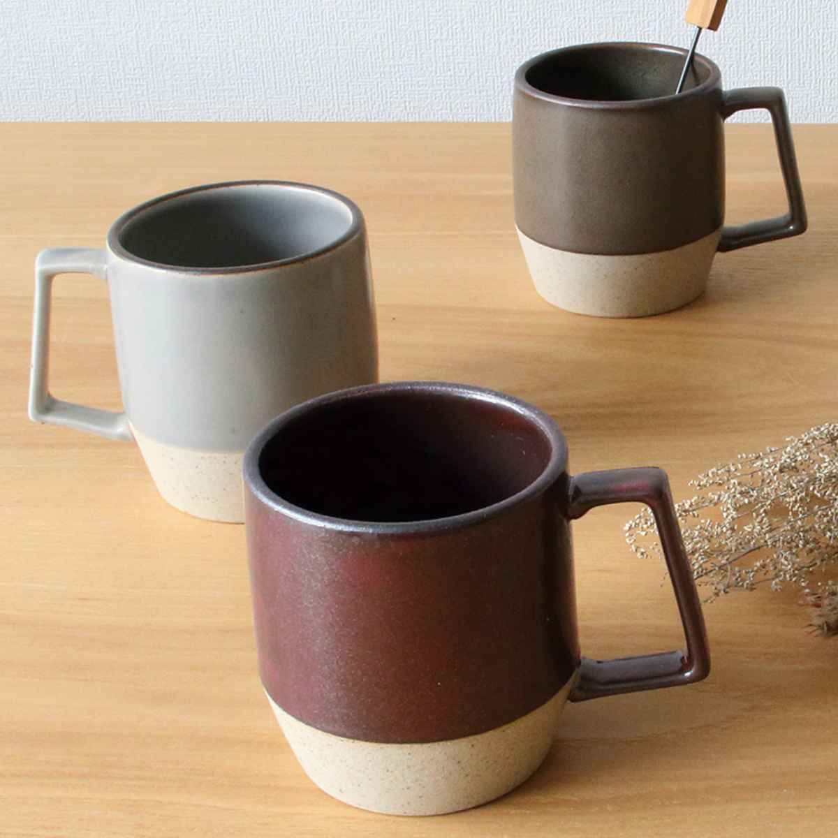 マグカップ 330ml POLYGON MUG ポリゴンマグ 陶器 （ 食洗機対応