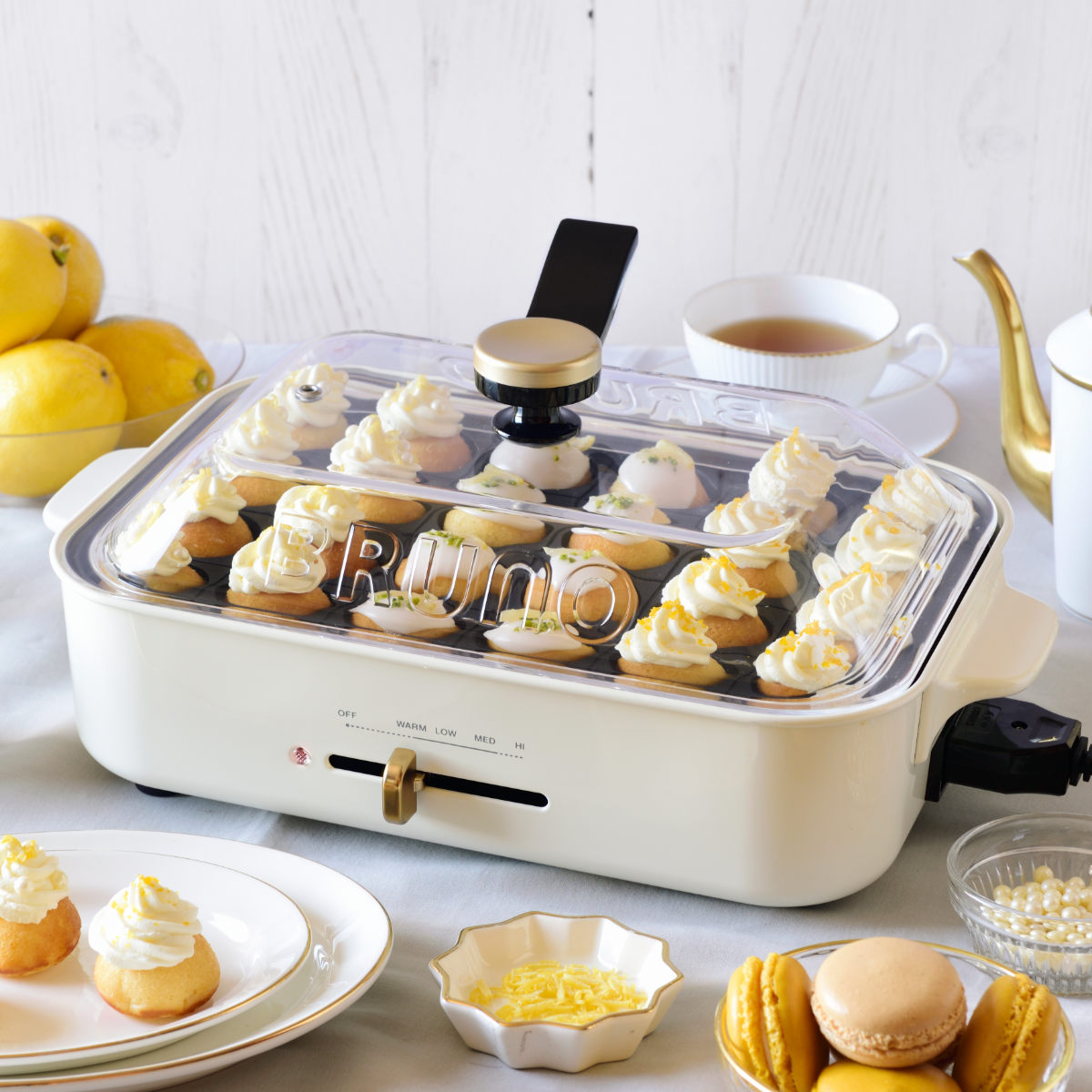 BRUNO（ブルーノ） ガラス蓋 コンパクトホットプレート用 グラスリッド