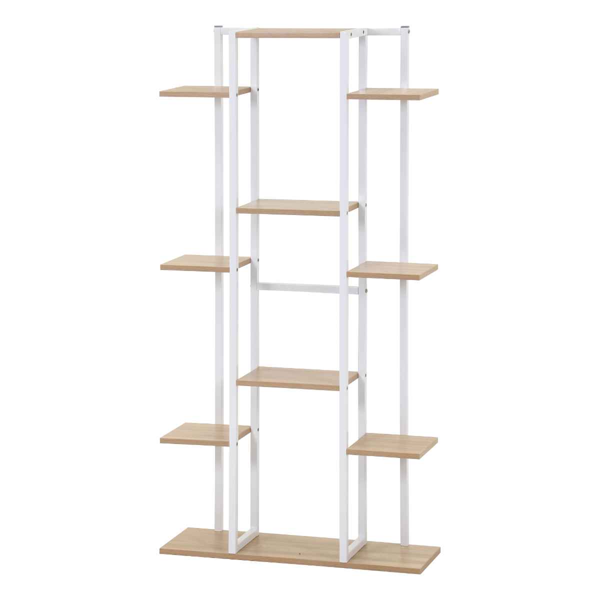 ディスプレイラック 幅75cm 7段 ワイド フラワースタンド