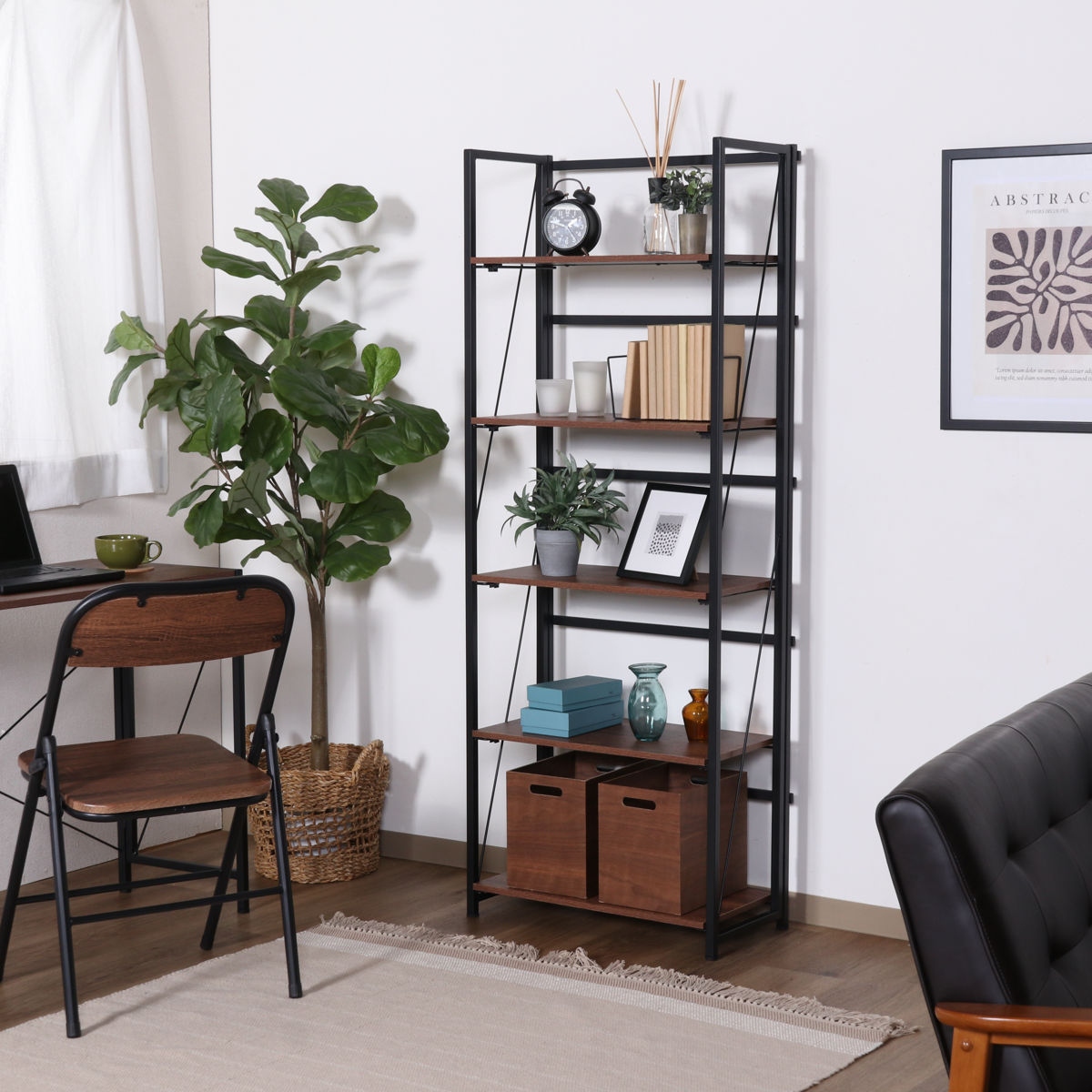 ヴィンテージ本棚　シェルフ ヴィンテージ本棚 シェルフ 楽天市場】オープンラック 5段