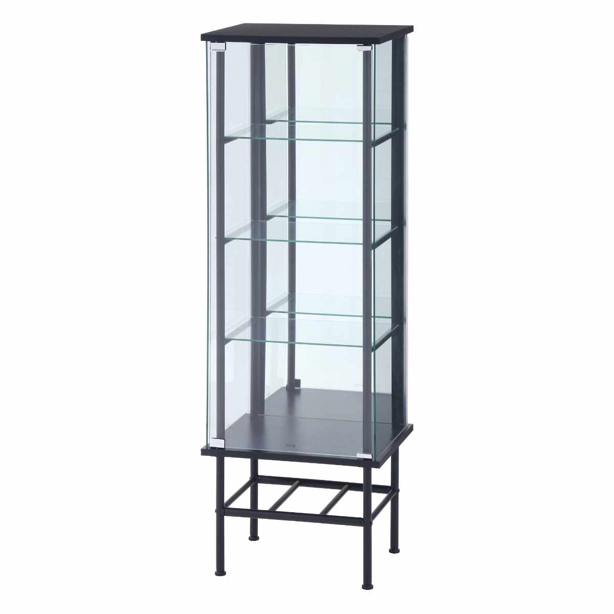 不二貿易（Fuji Boeki） コレクションケース 幅48.6cm 4段 背面ミラー