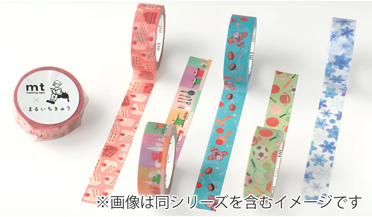 マスキングテープ mt まるいちきゅう 雪の結晶 15mm×7m （ マステ