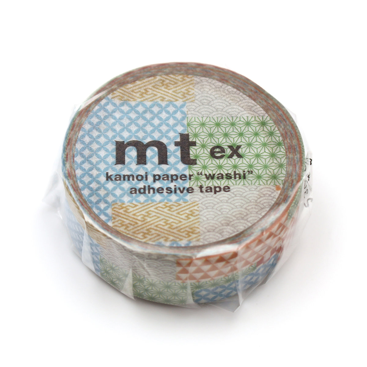 カモ井（KAMOI） マスキングテープ mt ex 和柄ミックスパターン 15mm