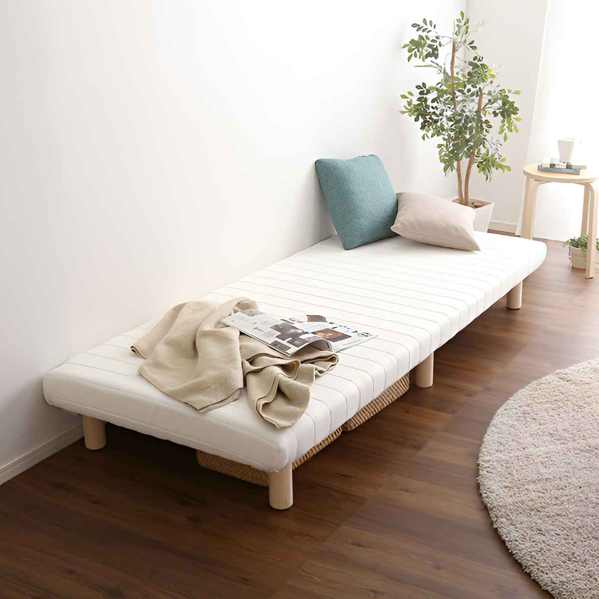 ホームテイスト（HOME taste） 脚付きマットレス セミシングル TERRDAM