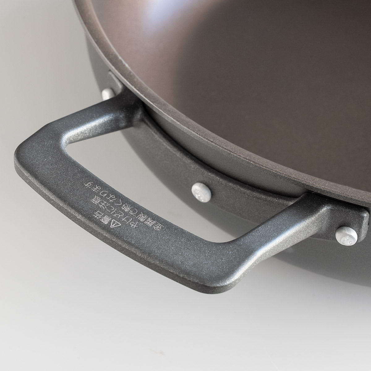 THERMOS（サーモス） フライパン 30cm ガス火専用 取っ手付き デュラ