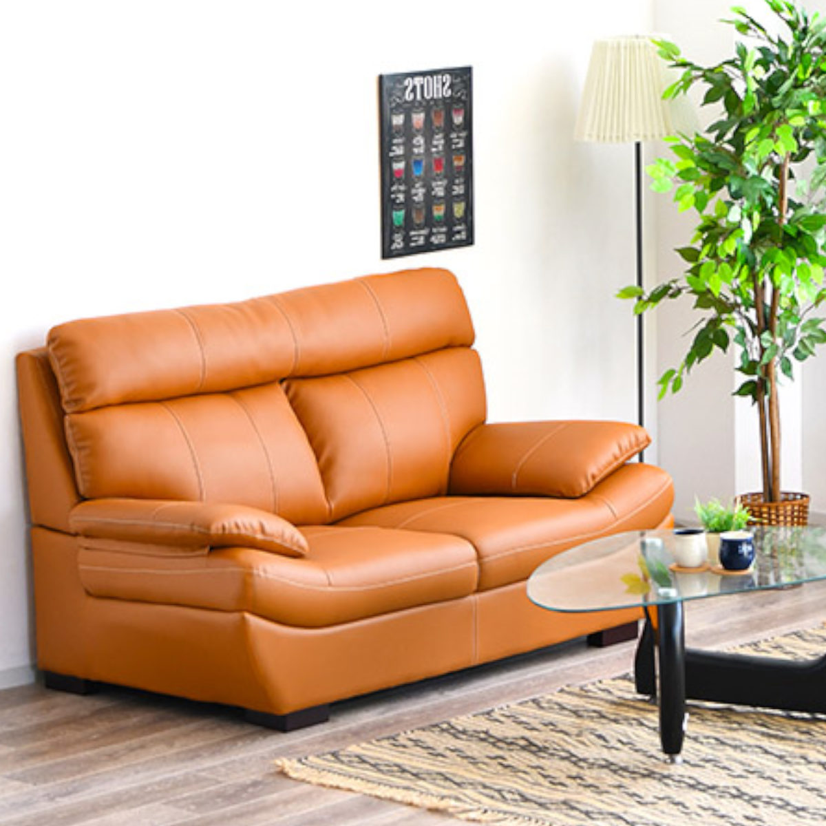 ソファ 2人掛け 幅156cm ハイバックソファ コルタナ （ 開梱設置