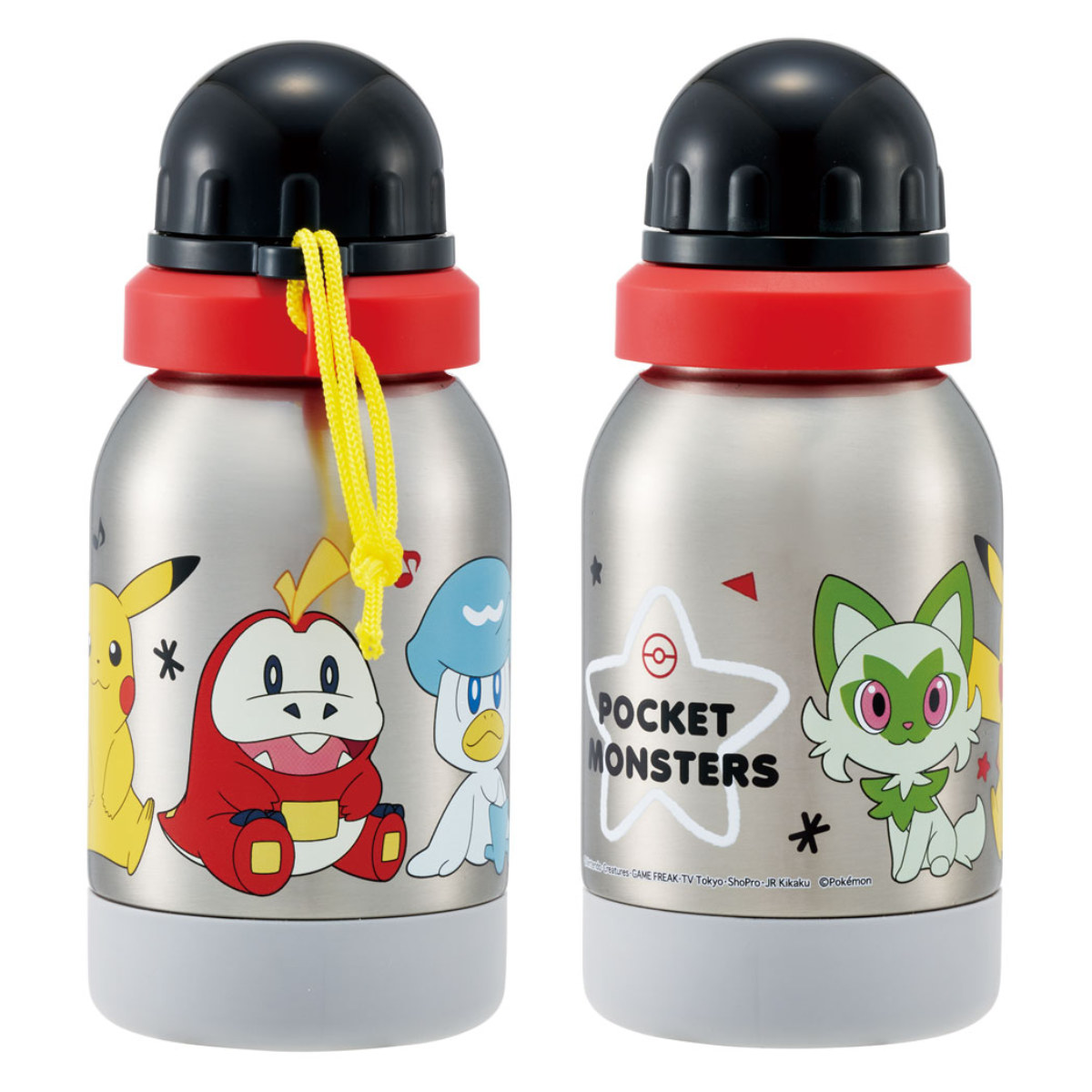 スケーター 水筒 380ml ステンレス一層ボトル ポケモン23N （ ポケモン