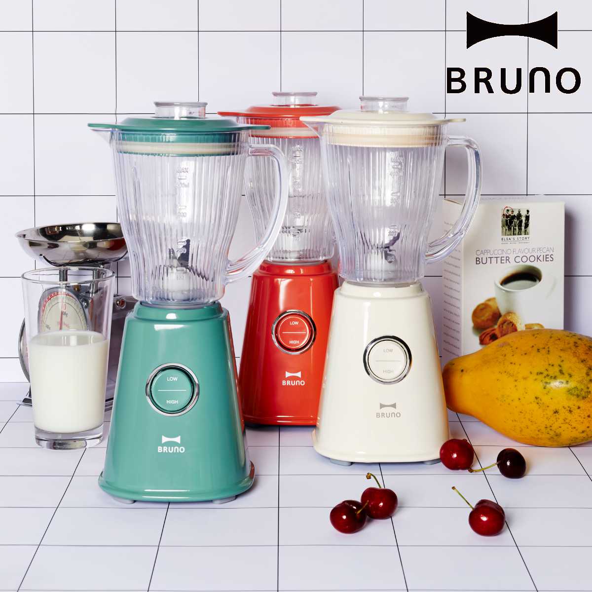 BRUNO（ブルーノ） ミキサー 400ml コンパクトブレンダー 氷も砕ける