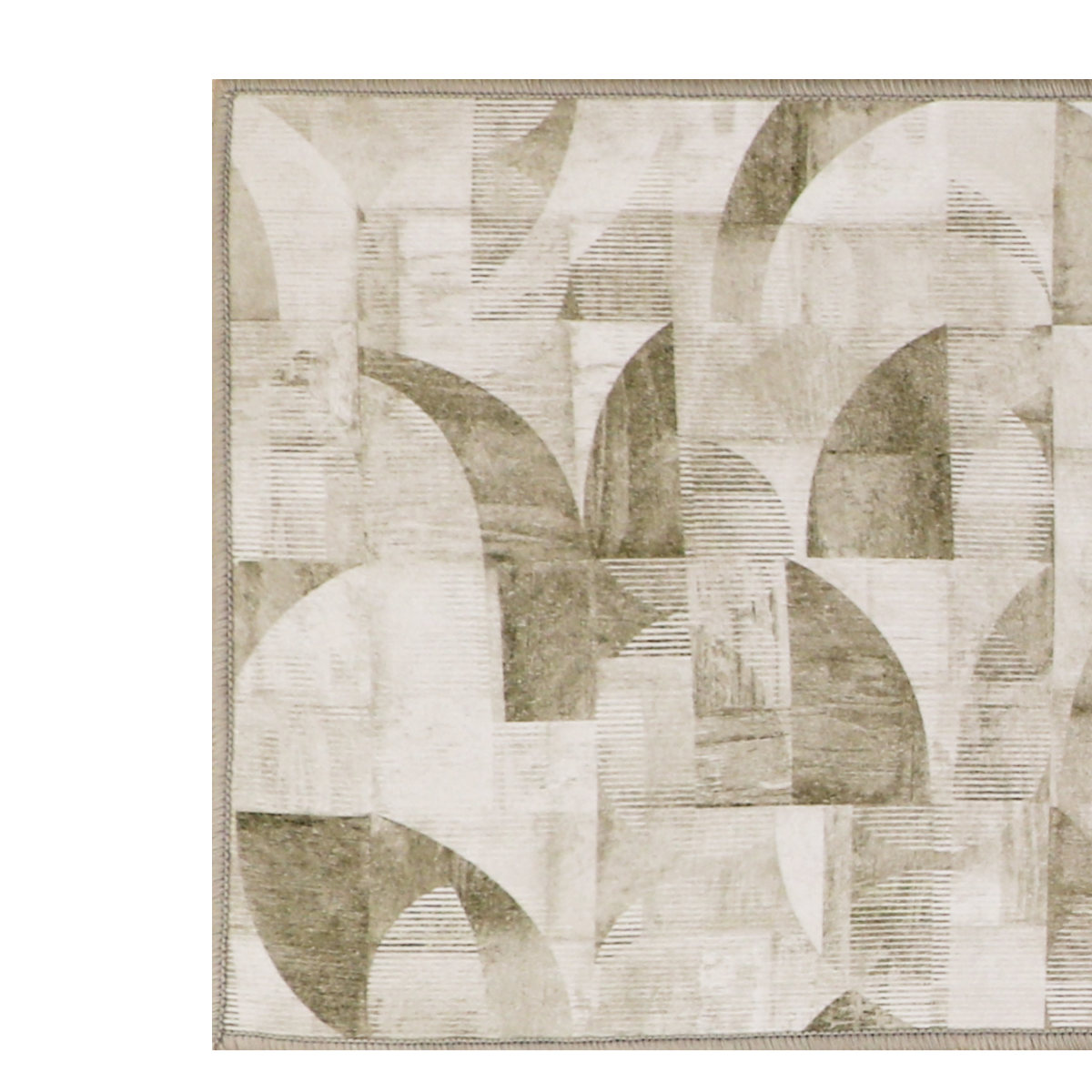 キッチンマット 幾何学 カレ インテリアマット 45×120cm （ 45cm 120cm 滑り止め 床暖房対応 ホットカーペット対応 洗える おしゃれ キッチン マット ） | ヨコズナクリエーション | 02