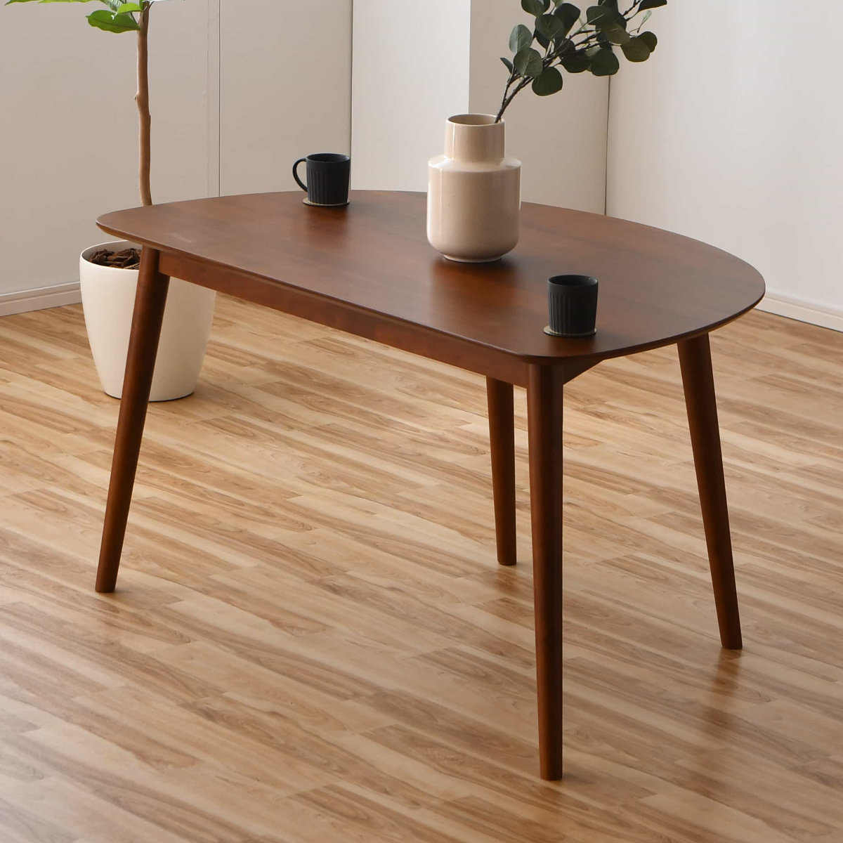 ダイニングテーブル 幅130cm 半円型 ウインザー （ テーブル つくえ 机