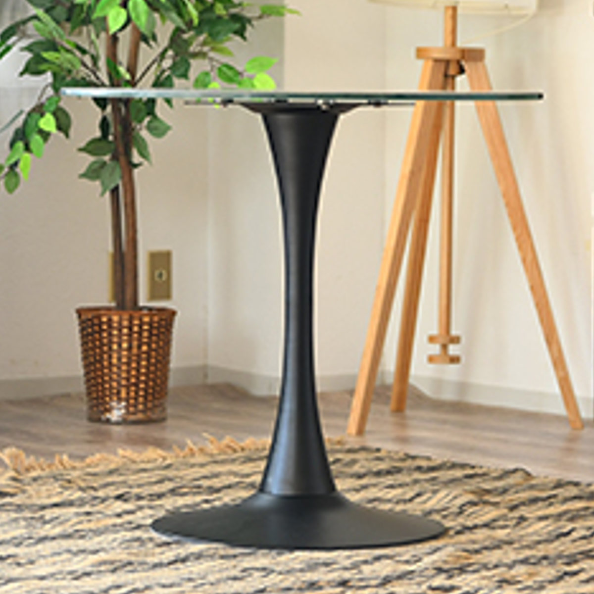 ダイニングテーブル 幅80cm カフェテーブル （ 丸 テーブル 円形
