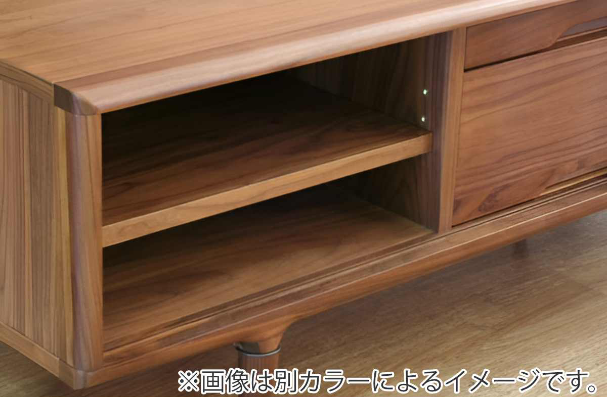 起立木工 テレビボード 縦格子デザイン オーク無垢材 KISSUI 幅
