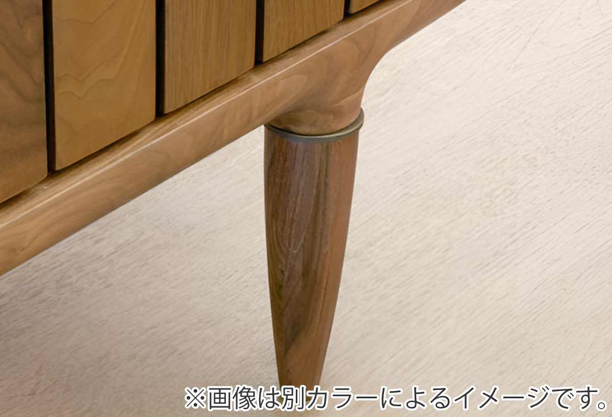 起立木工 テレビボード 縦格子デザイン オーク無垢材 KISSUI 幅