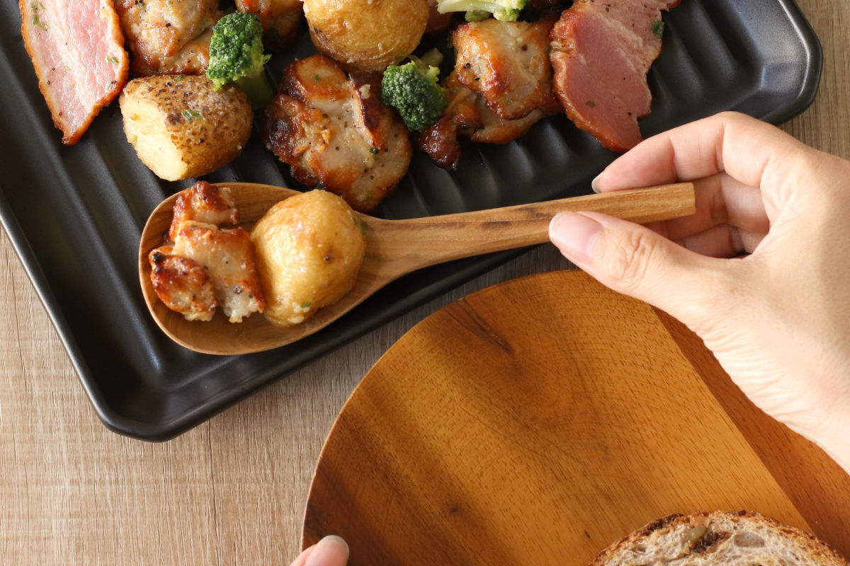 【おまけ】サケスプーン(13) Amazon.com | Pearl Metal B-1551 Menu, Chinese Serving Spoon