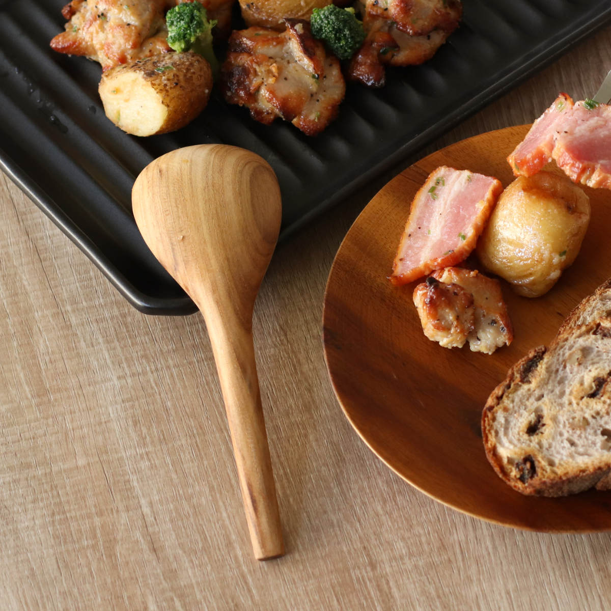 サービングスプーン 小 木製 KOTOKOTO 取り分けさじ （ ことこと