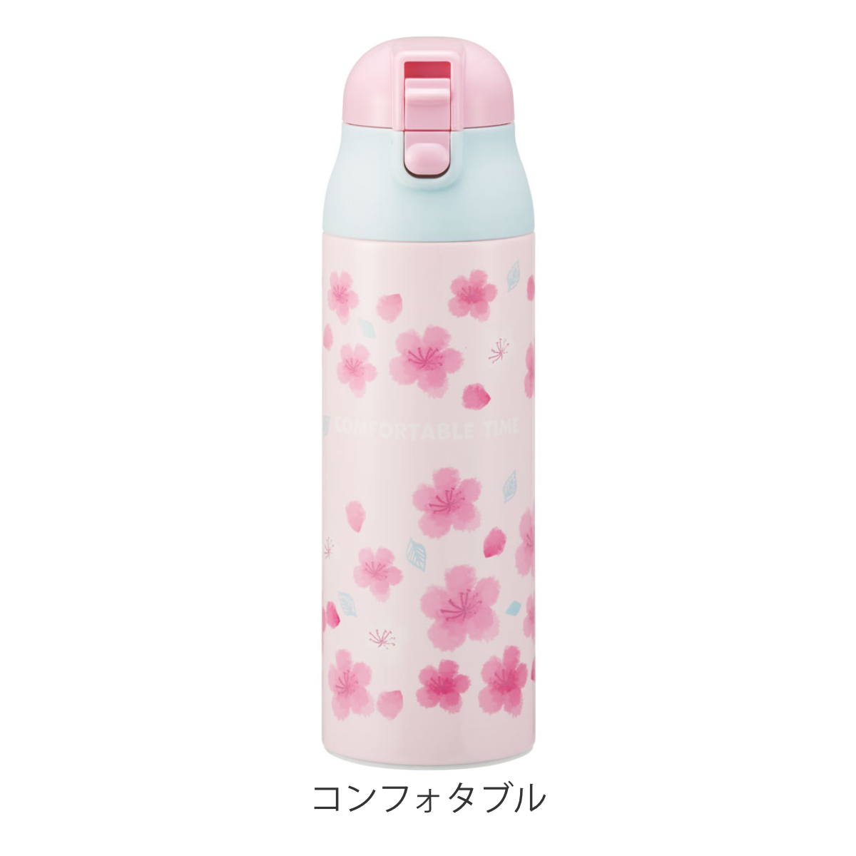スケーター 水筒 500ml ワンプッシュステンマグボトル 桜柄 （ 桜 保温