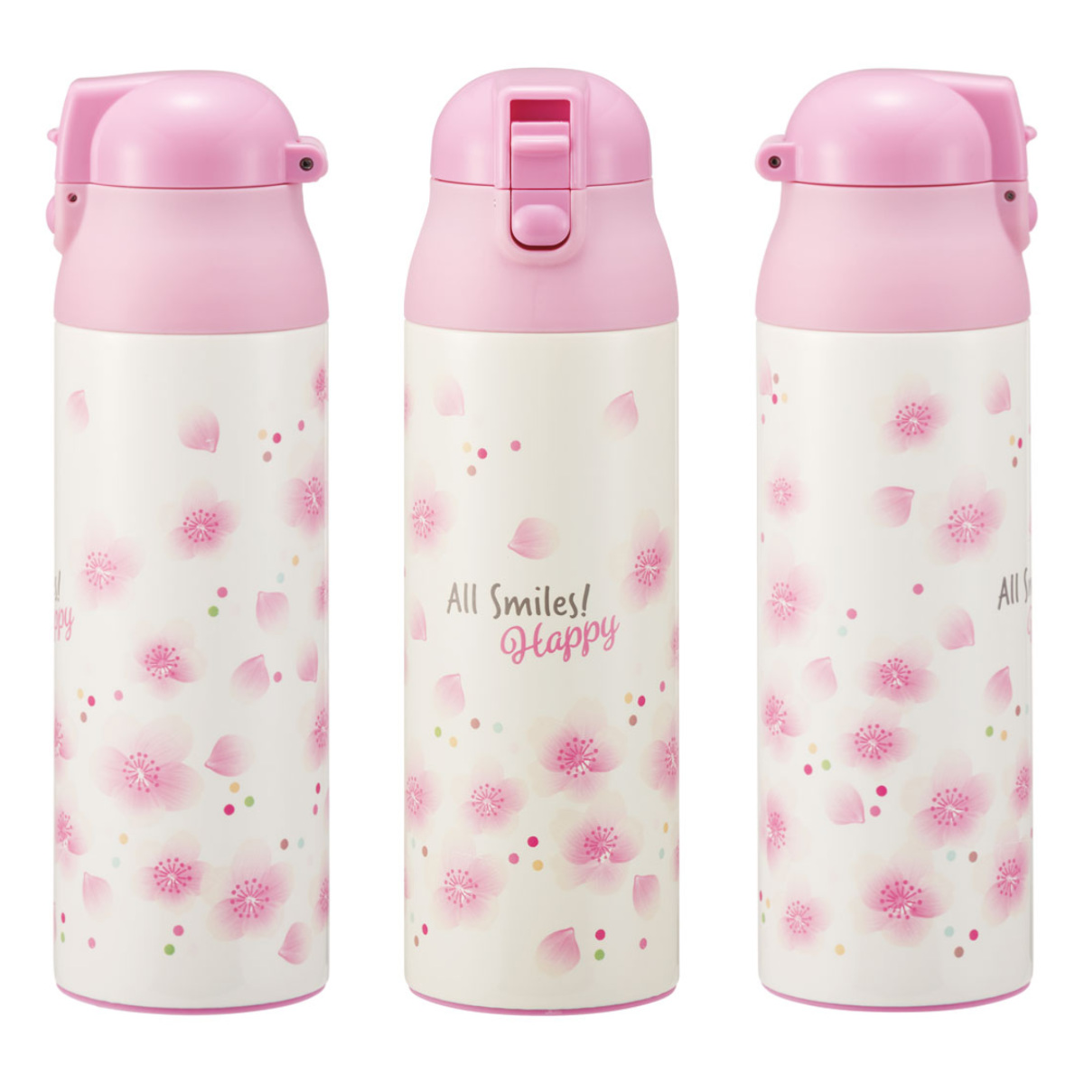 スケーター 水筒 500ml ワンプッシュステンマグボトル 桜柄 （ 桜 保温