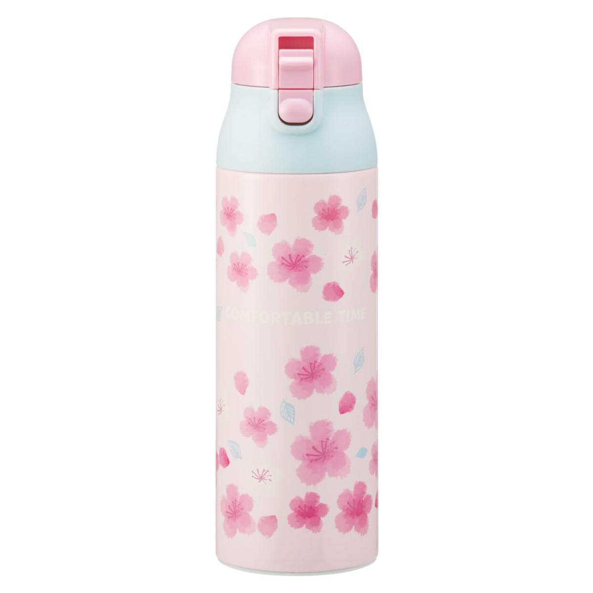 スケーター 水筒 500ml ワンプッシュステンマグボトル 桜柄