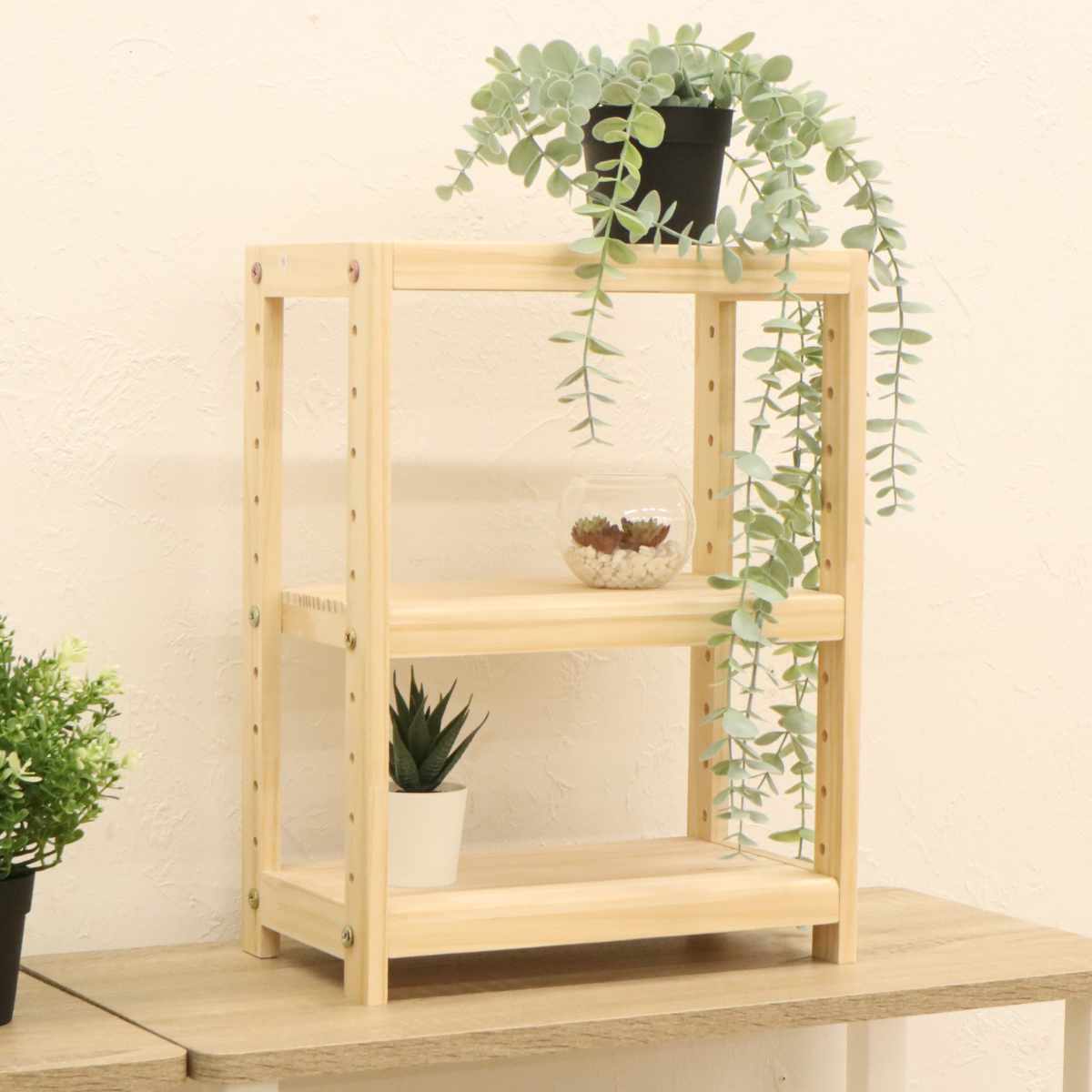 おもちゃ棚　木製3段オープンシェルフ 楽天市場】絵本ラック おもちゃ キッズラック オープンシェルフ