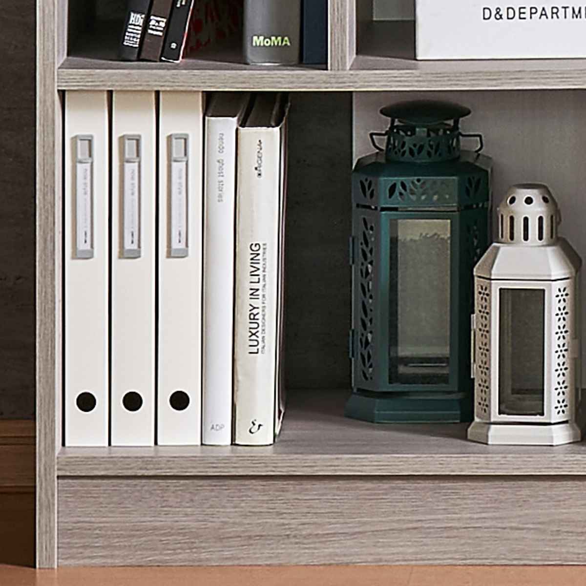 大洋（TAIYO） オープンシェルフ 北欧モダン アシンメトリーデザイン