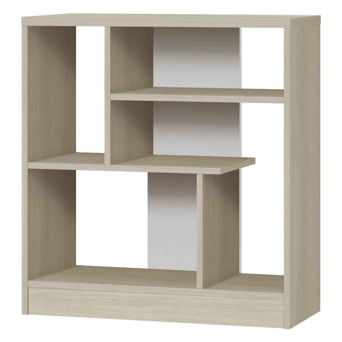 大洋（TAIYO） オープンシェルフ 北欧モダン アシンメトリーデザイン