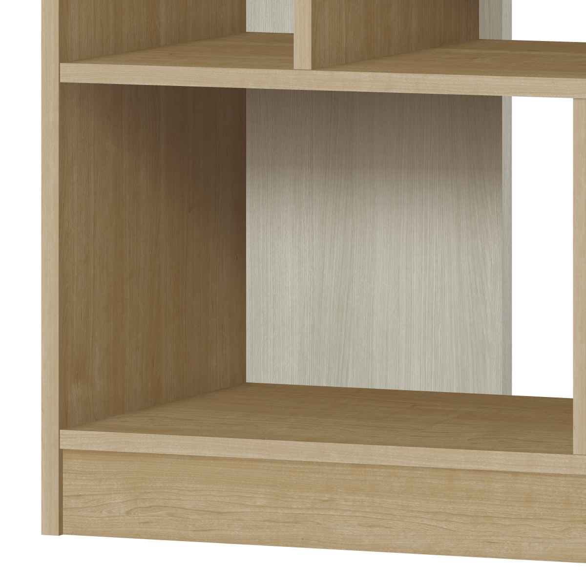 大洋（TAIYO） オープンシェルフ 北欧モダン アシンメトリーデザイン