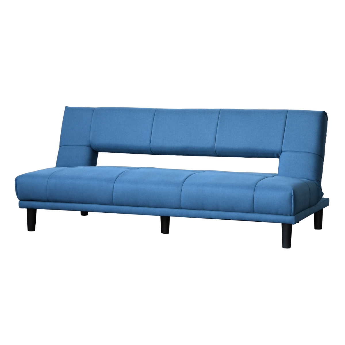 ソファベッド 幅180cm ロッコツー （ 3段階 リクライニング 肘なし