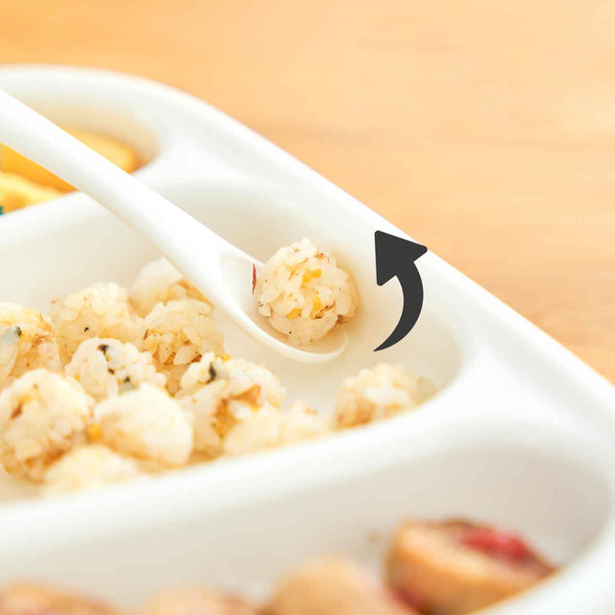 EDISONmama（エジソンママ） ベビー食器 たっぷり入る深皿プレート