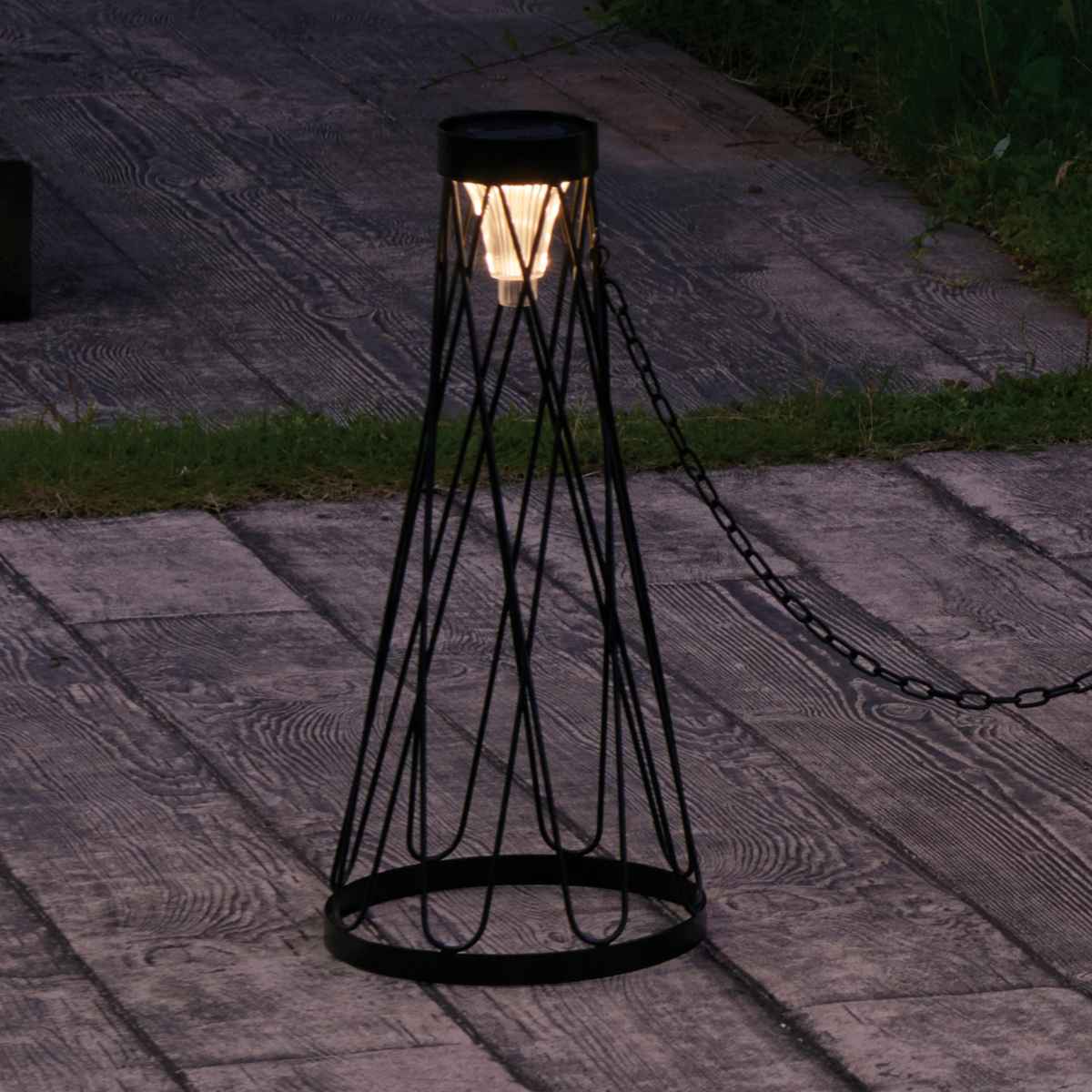 セトクラフト チェーンスタンド ソーラークローズゲート 駐車場