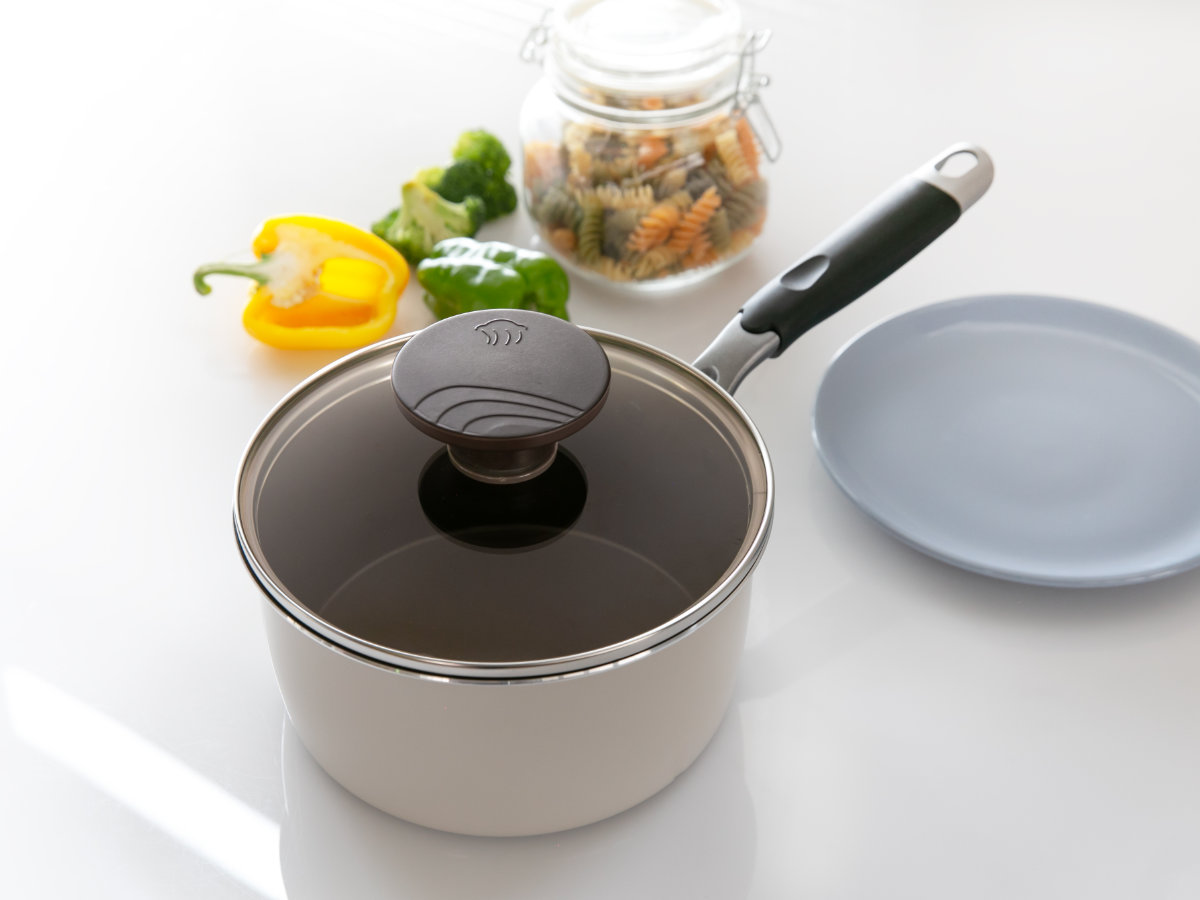 ソースパン 18cm IH対応 ビオ・セラミック PFOAフリー ベークライト