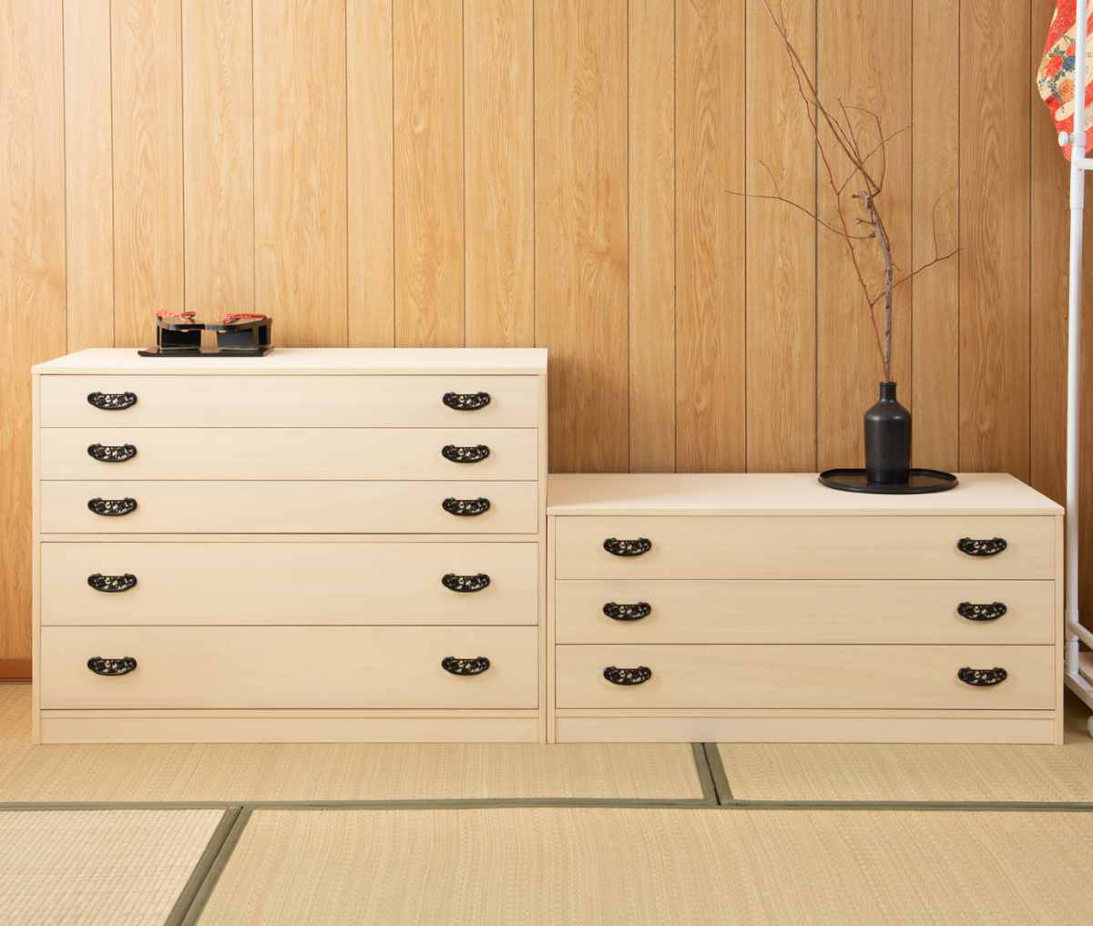 総桐 衣装タンス 3段 和箪笥 日本製 幅98cm ( 桐 たんす 完成品 天然 総桐 衣装タンス 3段 和箪笥 日本製 幅98cm ( 桐 たんす 完成品 天然