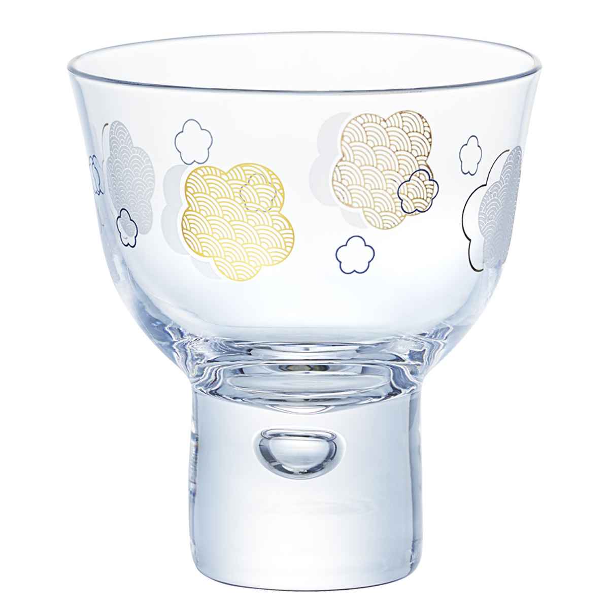 東洋佐々木ガラス 盃 お猪口 冷酒用 130ml 和紋 ガラス （ おちょこ